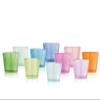 10 Assorted Colours Glass Tealight Holders D7.5 view 2