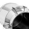 30L/ 7.9Gallon Stainless Steel Milk Can with Sealing Lid, Heavy Duty Milk Bucket Wine Pail Bucket Sealed Milk Cans Tote Jug for Milk and Wine Container Storage, Easy Use view 4