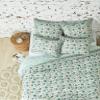 carol & frank Victory Surf Twin Quilt Twin Blue view 1