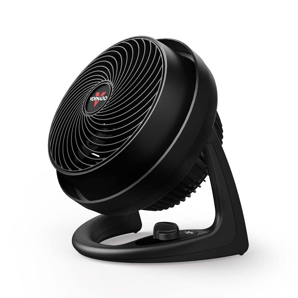 Vornado 610 Whole Room Air Circulator Fan with 3 Speeds, Black, Medium