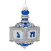 5-Inch Noble Gems Glass Dreidel Ornament view 1