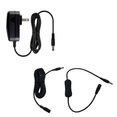 MyVolts 12V Power Supply Adaptor Compatible with Medela Freestyle, 920.7047 Breast Pump - US Plug - with Extension and Inline Switch