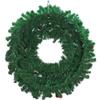 48IN Premier Pine Fir Christmas Wreath Artificial PVC Brush Unlit 4FT Diameter view 3