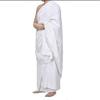 Amna Linen Fabric & Towel Ihram Set of 2 for Umrah and Hajj 100% Cotton, White view 1