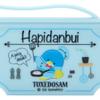 Sanrio 833274 Tuxedo Sam Sign Style Magnet view 3