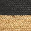 Agro Richer Square Cube Jute Pouf Bean Bag, Floor Chair Great for The Living Room, Bedroom and Kids Room Rustic Farmhouse Decor Ottoman Footrest(Cover Only) 18x18x18 (18x18x18, Black+Natural) view 4
