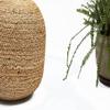 Agro Richer Home Dcor Round Jute Pouf Ottoman Footrest Bean Bag, Floor Chair Great for The Living Room, Bedroom and Kids Room Rustic Farmhouse Decor (Cover Only) 18x18x14 (18x18x14, Natural Beige) view 2