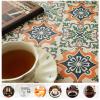 AYLYHD Leather Retro Table Cloth Cover Water Proof Oil-Proof Anti-Scald Soft Glass Table Cover 2mm Thick Table Mat Coffee Table Desktop Protection Pad (Color : A, Size : 60x120cm/23.62x47.24in) view 2