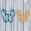 Crab Outline - Cookie Cutter/Sugar Cookie/Fondant/Clay (1009) view 2