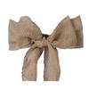 Balsa Circle 10 Natural Burlap Chair Sashes Bows Ties - Wedding Party Ceremony Reception Decorations Cheap Supplies Wholesale view 3