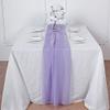 12 pcs 72-Inch Lavender Extra Long Premium Chiffon Table Top Runners - Wedding Party Linens Dinner Reception Decorations view 1