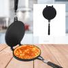 Non-stick Waffle Cone Maker Pan, Waffle Cone Maker Machine Round Ice Cream Cone Iron Machine Minipancake Maker for Omelet Dessert view 3