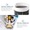 1pc Rotatable Double-Layer Storage Tray for Seasonings Household Storage Organizer Convenient Design for Kitchen Counter Decorative Food view 4