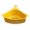 DOITOOL Triangular Sink Strainer Basket Cup Kitchen Storage Holder for Sponges and Towels Easy to Clean Efficient Drainage Design view 1