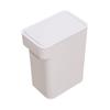 Hemoton Garbage Can Plastic Trash Can Kitchen Trash Holder Office Waste Basket Rubbish Container Office Recycle Bin Kitchen Dust Bin Bathroom Waste Basket view 1