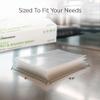 Restaurantware-RW Base 10.75 x 8 Inch Plastic Deli Sheets, 1000 Interfolded Butcher Plastic Wraps - Pre-Cut, Disposable, Clear Sandwich Wrap Sheets, Microwavable, Freezable view 2