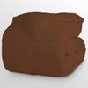 100% Cotton 8 PC Premium Bedding Set Queen/Full -Chocolate Bed-in-A-Beg Set Includes 1 Comforter, 1 Duvet Cover, 4 PC Bed Sheet Set Fits Up to 15" Deep Pocket, 2 Pillow Shams 600 Thread Counts view 4