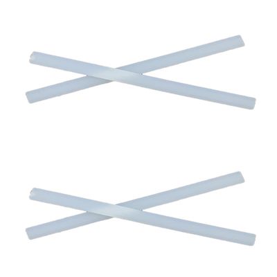 ExactFitt Replacement Ear Socks for Oakley Pitchman OX8050 OX8096 OX8105 OO9439 Tincup Glass Frames (Milky White - 2 Pairs)