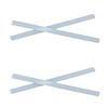 ExactFitt Replacement Ear Socks for Oakley Pitchman OX8050 OX8096 OX8105 OO9439 Tincup Glass Frames (Milky White - 2 Pairs) view 1