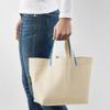 I-K-E-A Foldable SPIKRAK Shopping Bags, Reusable Grocery Tote Bag Lightweight Strong & Durable Cotton Natural 3 Gallons, 4 Pack Medium view 2
