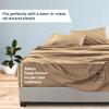 1000-TC King Size 4 Piece Sheet Set - Comfy Sheets, Peruvian Pima Cotton Hotel Luxury Bed Sheets for Women, Men, Kids & Teens - Deep Pocket Easy-Fits up to 10-12" Mattress (Solid, Taupe) view 3