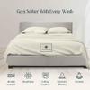 1000-TC King Size 4 Piece Sheet Set - Comfy Sheets, Peruvian Pima Cotton Hotel Luxury Bed Sheets for Women, Men, Kids & Teens - Deep Pocket Easy-Fits up to 10-12" Mattress (Solid, Beige) view 4