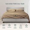 1000-TC King Size 4 Piece Sheet Set - Comfy Sheets, Peruvian Pima Cotton Hotel Luxury Bed Sheets for Women, Men, Kids & Teens - Deep Pocket Easy-Fits up to 18-21" Mattress (Solid, Taupe) view 4