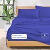 1000-TC King Size 4 Piece Sheet Set - Comfy Sheets, Peruvian Pima Cotton Hotel Luxury Bed Sheets for Women, Men, Kids & Teens - Deep Pocket Easy-Fits up to 26-30" Mattress (Stripe, Royal Blue) view 4