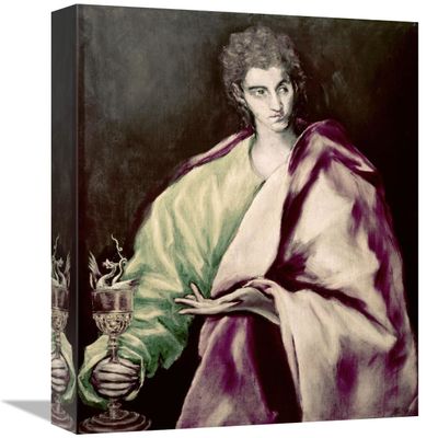 16 in. St. John The Evangelist Art Print - El Greco