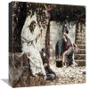 16 in. Magdalene at The Feet of Jesus Art Print - James Tissot view 1