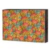 Patterned Rustic Wooden Block Design Graphic Art view 1