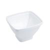 10.25 x 9 x 4 in. Dynasty Square Bowl, White view 1