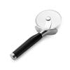 Black & Silver ABS Plastic & Stainless Steel Pizza Wheel view 1