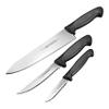 80020-505 Stainless Steel Kitchen Knife Set 3 Piece view 1