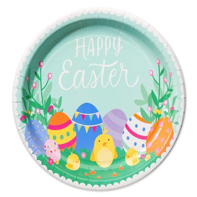 American Greetings 36-Count Paper Dinner Plates, Easter Party Supplies