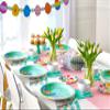 American Greetings 36-Count Paper Dinner Plates, Easter Party Supplies view 4