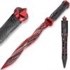 M48 Cardinal Sin Red Cyclone Fixed Blade Knife view 1