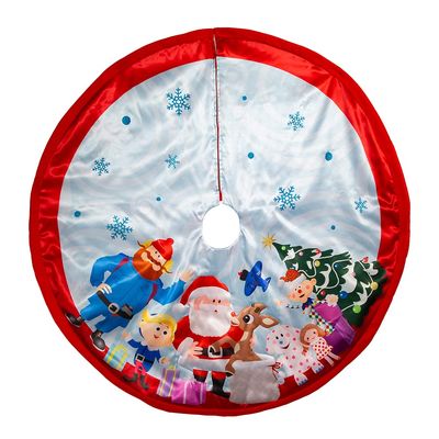48-Inch Rudolph The Red-Nosed Reindeer and Friends Tree Skirt