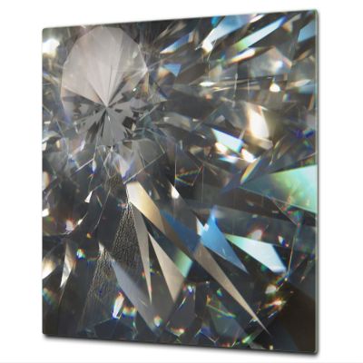 TEMPERED GLASS CHOPPING BOARD Glass Cutting Board and Worktop Saver; MEASURES: SINGLE: 60 x 52 cm (23,62 x 20,47); DOUBLE: 30 x 52 cm (11,81 x 20,47); D30 Decorative Surfaces Series
