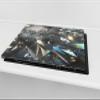 TEMPERED GLASS CHOPPING BOARD  Glass Cutting Board and Worktop Saver; MEASURES: SINGLE: 60 x 52 cm (23,62 x 20,47); DOUBLE: 30 x 52 cm (11,81 x 20,47); D30 Decorative Surfaces Series view 2