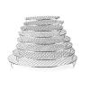 BeBeeQ Round Cooling Rack with Legs Stainless Steel Barbecue Racks Multi-Purpose for Air Fryer Oven Dishwasher Instant Pot,180mm/7" view 2