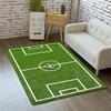 3D Large Boys Sports Area Rug Living Room Machine Washable Soccer Field Carpet Bedroom Rug Home Decor Play Mat Throw Rug 3'4"x6'7" view 1