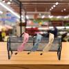 Angoily Headband Holder Organizer Metal Hairband Storage Rack Headband Display Stand Haie Ties Ropes Organizer Jewelry Bracelet Watch Holder for Home Shop 48CM Display view 2