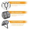 Angoily Headband Holder Organizer Metal Hairband Storage Rack Headband Display Stand Haie Ties Ropes Organizer Jewelry Bracelet Watch Holder for Home Shop 48CM Display view 4