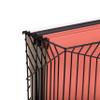U Brands Vena Wire File Basket, Office Supplies, Metal, Black, 1 Count view 4
