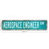 Aerospace Engineer Sign Aerospace Engineer Gift Aerospace Engineer Decor Aerospace Engineer Metal Sign Custom Street Sign Retro Shabby Chic Wall Art Wall Hanger Home Decor Wall Decorations view 2
