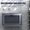 Beaupretty Shower Phone Holder Fog Wall-Mounted Case for Bathing and Watching Tv Sturdy Material for and Mobile Devices Grey view 3