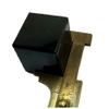 Black Tourmaline Natural Crystal Cube Meditation Palm Stone Home Dcor Rock view 4