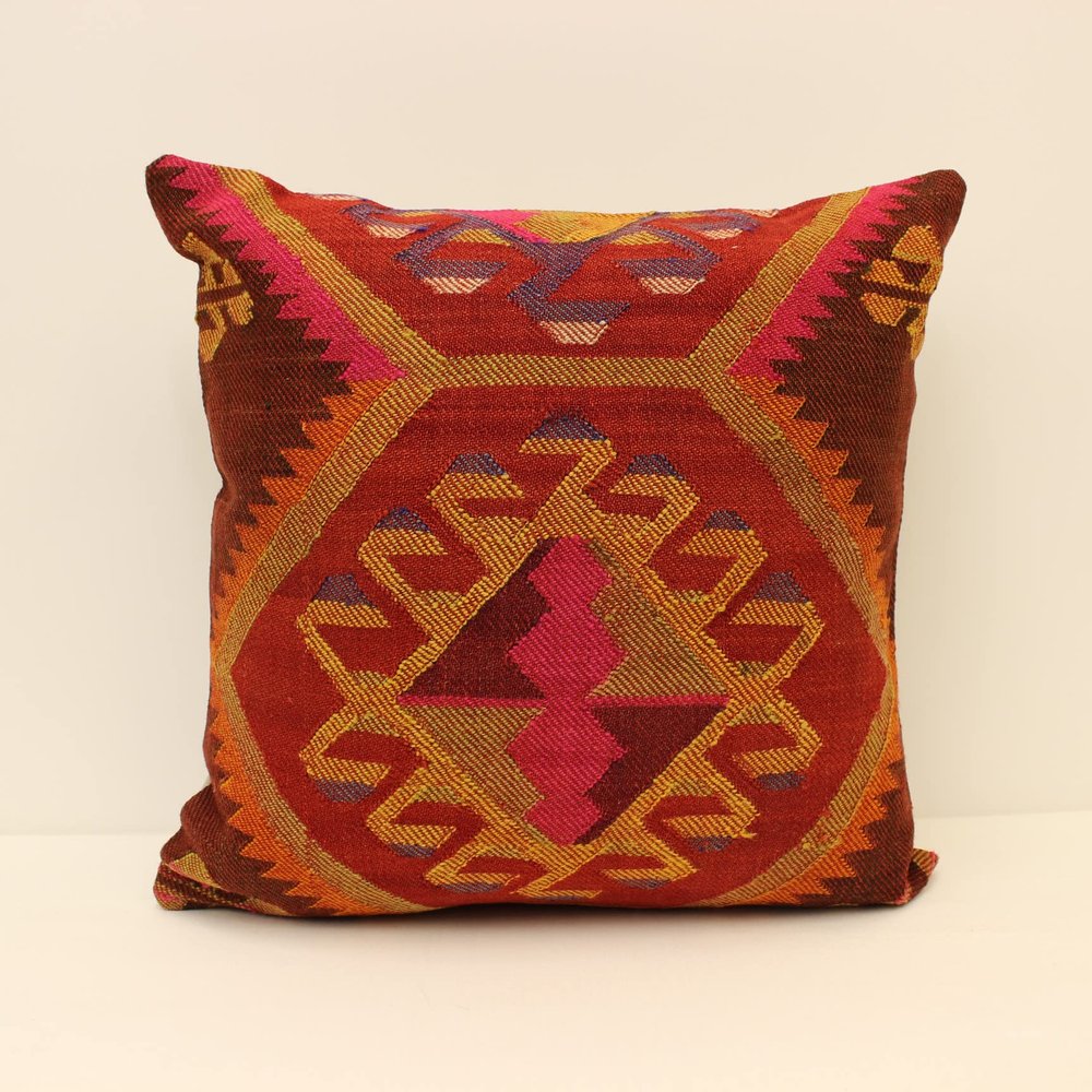 20x20 inches 50x50 cm Kilim Pillow White Home Decorative Sofa Pillow Throw Pillow Cover Old Cushion