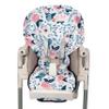 Nuby High Chair Cover Protecting from Spills and Crumbs, Water Resistant, Floral Print view 1